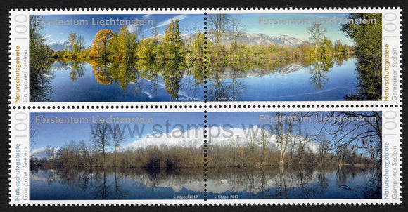 Liechtenstein. 2017 Nature Reserves. Gampriner Seelein. MNH