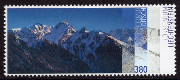 Liechtenstein. 2017 Mountain paintings: Helmut Ditsch. MNH