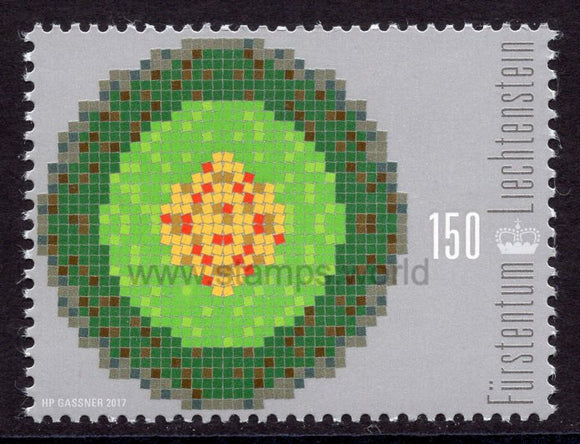 Liechtenstein. 2017 Settlement area. MNH