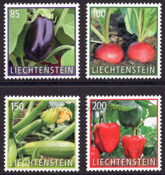 Liechtenstein. 2018 Crop Plants. Vegetables. MNH