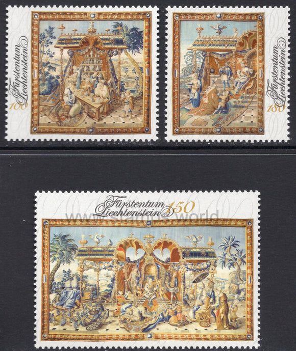 Liechtenstein. 2018 Princely treasures. Tapestries. MNH