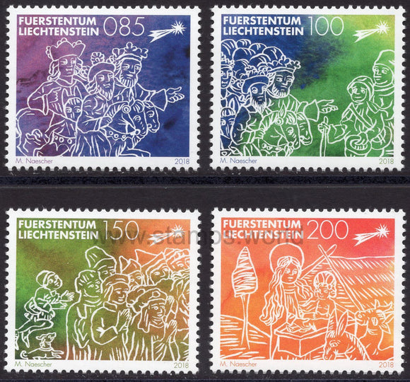 Liechtenstein. 2018 Christmas. MNH