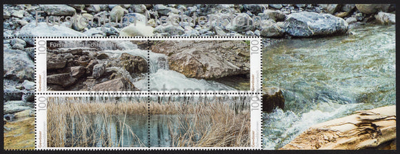 Liechtenstein. 2020 Panorama - Waters. MNH