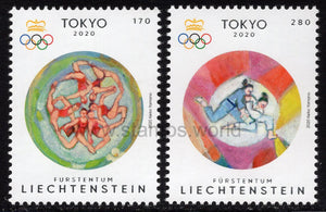 Liechtenstein. 2020 Summer Olympic Games. Tokyo. MNH