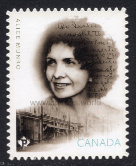 Canada. 2015 Alice Munro. MNH