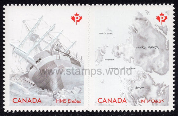 Canada. 2015 The Franklin Expedition. MNH