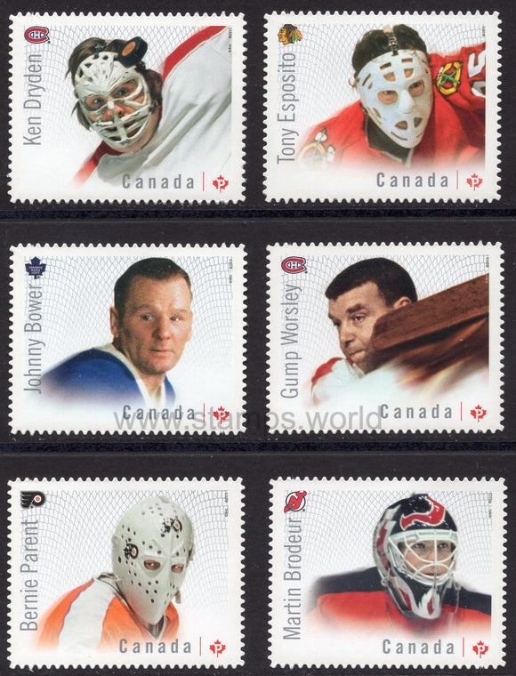 Canada. 2015 NHL Goalies. MNH