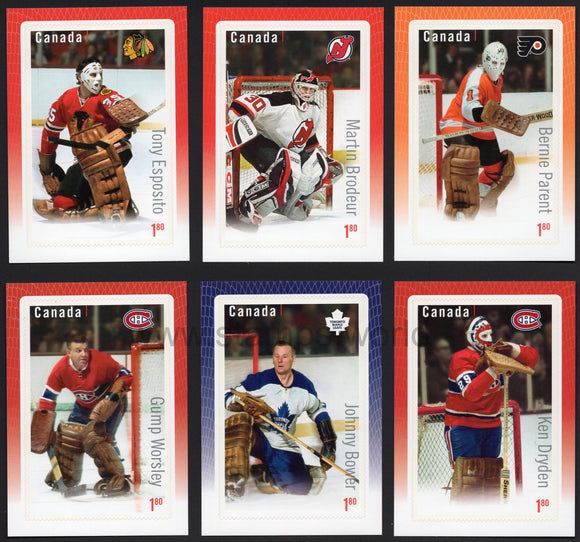 Canada. 2015 NHL Goalies. MNH