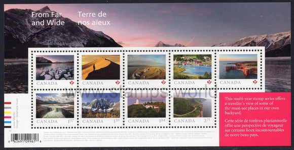 Canada. 2020 From Far and Wide. MNH