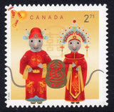 Canada. 2020 Year of the Rat. MNH