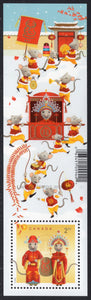 Canada. 2020 Year of the Rat. MNH