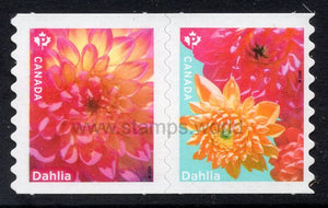 Canada. 2020 Flowers: Dahlia. MNH