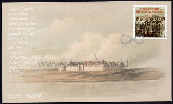 Canada. 2019 Red River Resistance. FDC