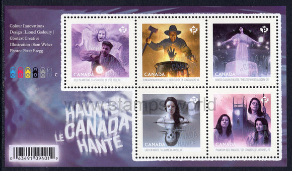 Canada. 2016 Haunted Canada 3. MNH