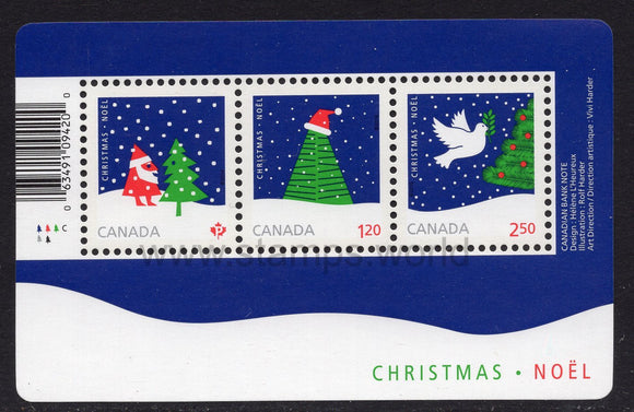 Canada. 2016 Christmas. MNH