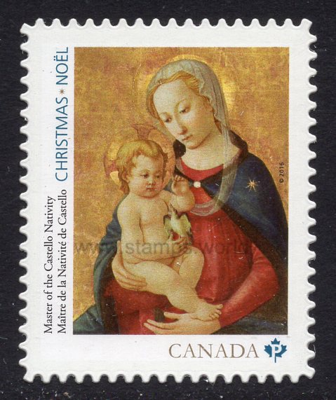 Canada. 2016 Christmas. Madonna and Child. MNH