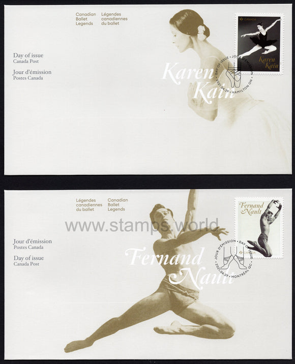 Canada. 2021 Canadian Ballet Legends. FDC