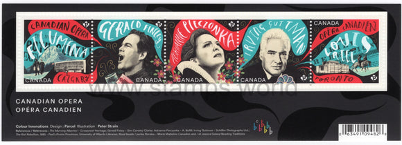 Canada. 2017 Canadian Opera. MNH