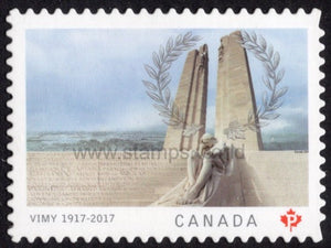 Canada. 2017 Battle of Vimy Ridge. Joint Issue with France. MNH