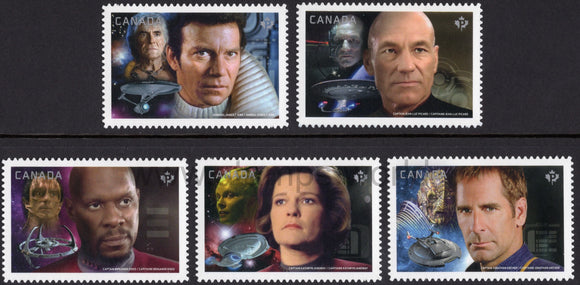 Canada. 2017 Star Trek. MNH