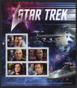 Canada. 2017 Star Trek. MNH