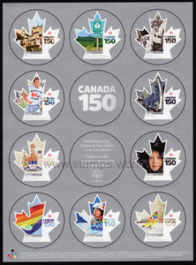 Canada. 2017 Canada 150. MNH