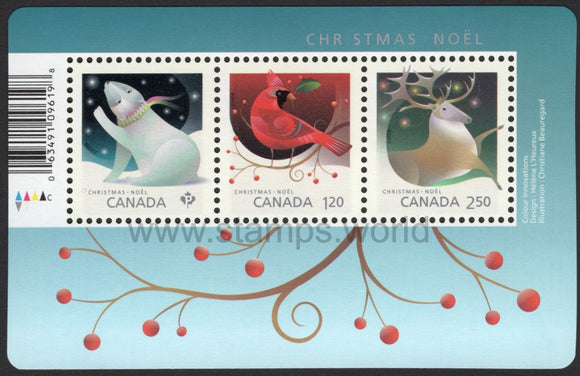 Canada. 2017 Christmas. MNH