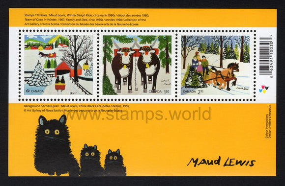 Canada. 2020 Holiday: Maud Lewis. MNH
