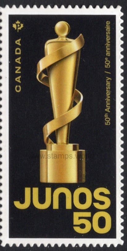 Canada. 2021 50th Anniversary of JUNO Awards. MNH
