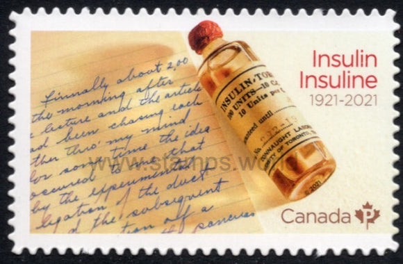 Canada. 2021 Insulin. MNH
