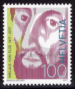 Switzerland. 2017 Niklaus von Flue. MNH
