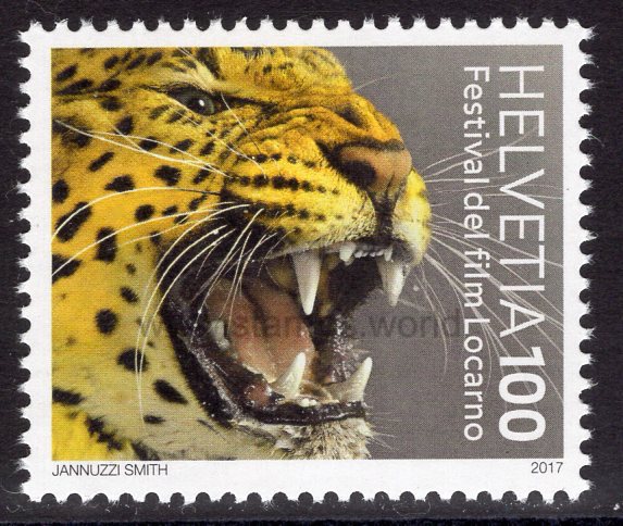 Switzerland. 2017 70th Festival del film Locarno. MNH