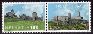 Switzerland. 2017 Europa. Castles. MNH