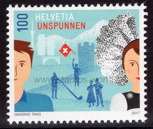 Switzerland. 2017 Unspunnen. MNH