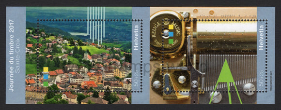 Switzerland. 2017 Stamp Day. Sainte-Croix. MNH