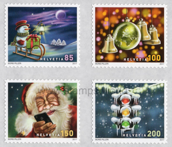 Switzerland. 2017 Christmas. MNH