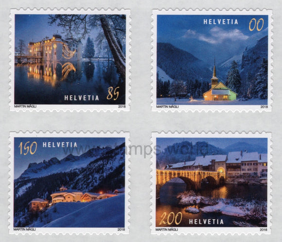 Switzerland. 2018 Christmas. MNH