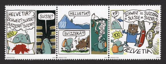 Switzerland. 2019 Fumetto Comic Festival. MNH