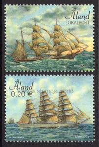 Aland. 2017 Sailing Ships. MNH