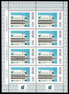 Aland. 2017 My Stamps. Postal Lorry. MNH