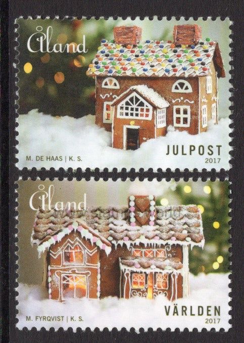 Aland. 2017 Christmas. MNH