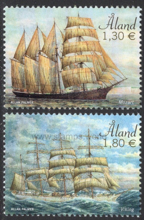 Aland. 2020 Sailing Ships. MNH