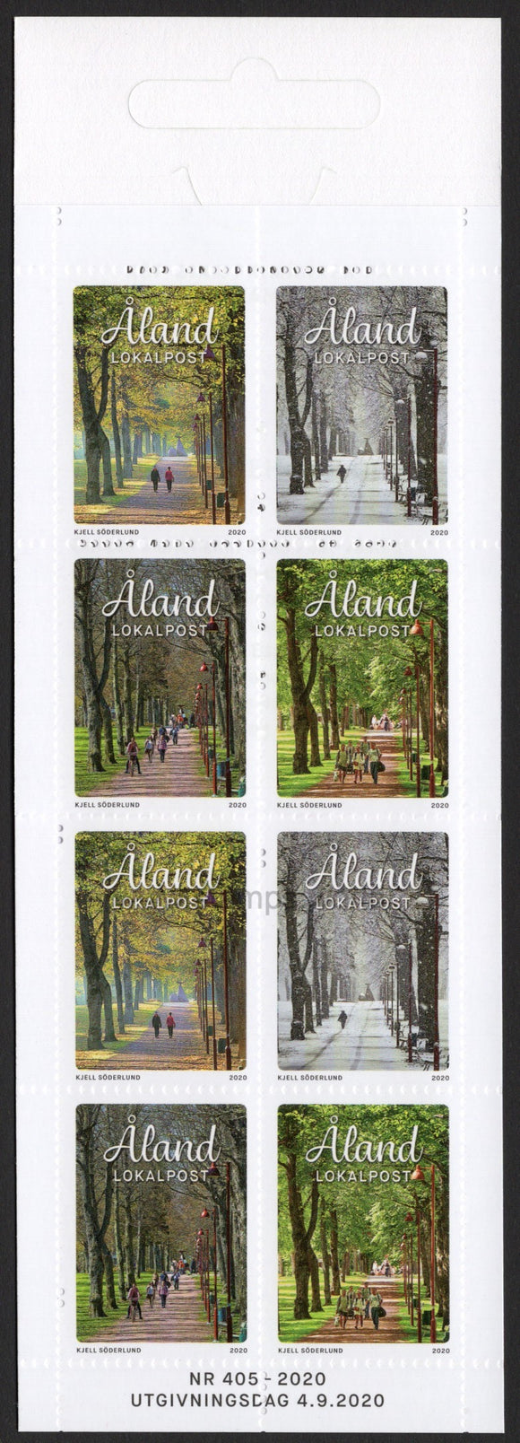 Aland. 2020 Four Seasons. MNH