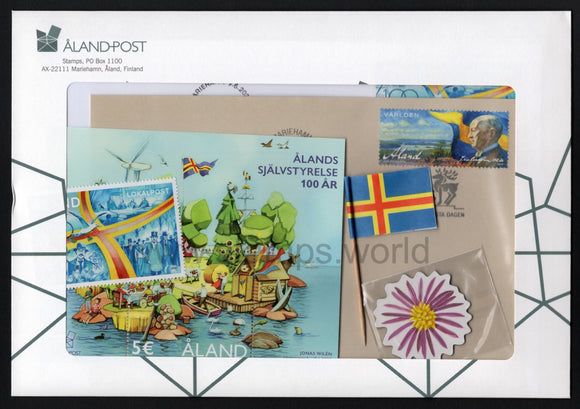 Aland. 2022 100 Years of Aland. Jubilee Pack