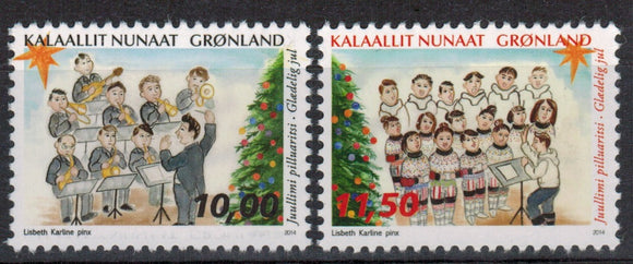 Greenland. 2014 Christmas. MNH