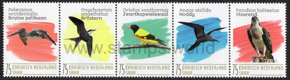 Caribbean Netherlands. Saba. 2020 Birds. MNH