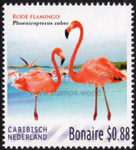 Caribbean Netherlands. Bonaire. 2016 Flamingo. MNH