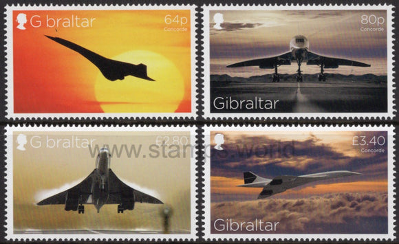 Gibraltar. 2019 Concorde. MNH
