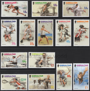 Gibraltar. 2019 XVIII Gibraltar Island Games. MNH