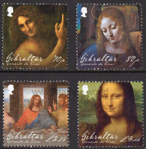 Gibraltar. 2019 Leonardo Da Vinci. MNH